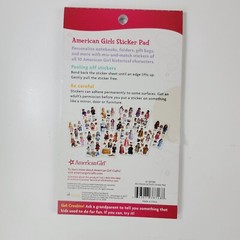 American Girl Crafts Sticker Pad Mini Paper Doll Book Lot Stocking Stuffer Party