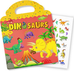 Reusable Sticker Book for Kids, 2 Sets Educational Learning Toys Travel Stickers