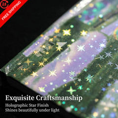 Dreamcore Aesthetic Sticker Book, 72 Sheets Mixed 4 X 3 Inches, Shallow Dream