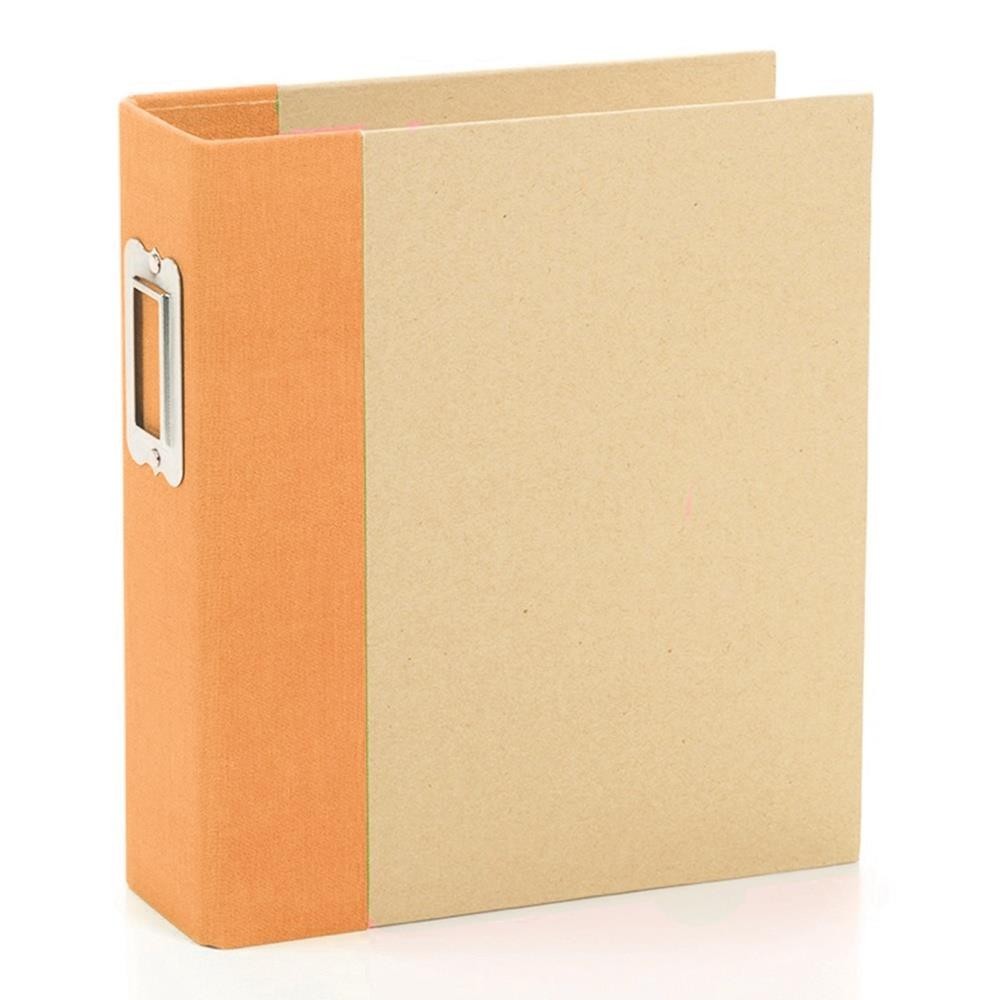Simple Stories ~ LIMITED EDITION ORANGE ~ SN@P! Binder ~ Snap