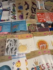 Large Lot Of Over 100 Packs For Crafting Stickers Scrapbooking Hobby DIY