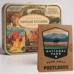 Cavallini & Co. National Parks Vintage Sticker Set, Assorted
