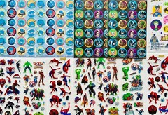 679 Stickers Cartoon Themed, Marvel Pokemon Mickey Mouse Minecraft Spongebob ++