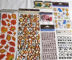 FREE SHIPPING ! LOT OF 15 PACKS BY RECOLLECTIONS SO MANY THEMES 1000+PCS !