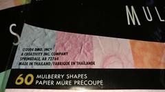 120 MULBERRY ASSORTED/COLORS & SHAPES by PAPERBILITIES NEW