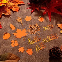 12 Pieces Thanksgiving Metal Cutting Dies Maple Leaf Metal Die Cuts Fall