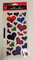 Special Valentine Day Stickers Brand New in Package Unopened sticko vellum LOVE!