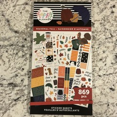 Happy Planner Sticker Book – Seasonal Fall 869 Pieces
