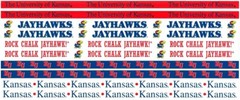 University of Kansas Jayhawks NCAA Border Scrapbook Stickers 12″