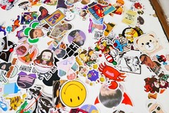 HUGE Mixed lot of random Stickers Loose Dragon balls, anime, KPop, pokemon & ETC