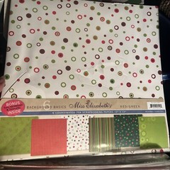 Creative Memories Scrapbooking Holiday Christmas Paper And Sticker Packs (5)