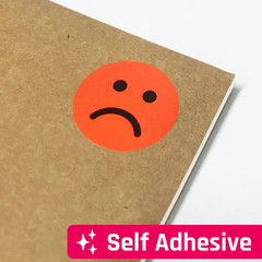 600 Pack – Happy/Sad Smile Face Behavior Emotion Stickers – Red/Green, 1″