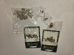 The Card Connection Charming Thoughts Charms Jewelry LOT plus others