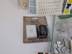 Lot of Letter & Number stickers scrapbooking, crafting, activities