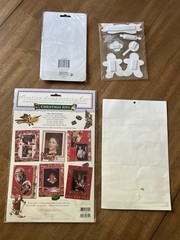 Vintage Scrapbook Craft Lot Stickers Rub Ons Brads Disney K&Company 22+ Items