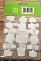 Creatology Holiday Foam Gift Box Stickers 34 Pc Embellishment Present 367987