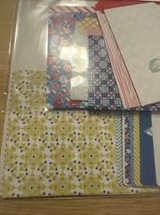Websters Pages Scrapbook & Junk Journal Lot Mini Craft Bags, Folders & Cards NIP