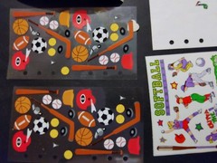 Vintage – Stickers – Variety – some missing as shown – comes as a set as shown