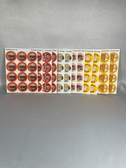 TREND SCRATCH ‘N SNIFF FOOD & DRINK STICKERS – 12 FULL SHEETS – NEW!