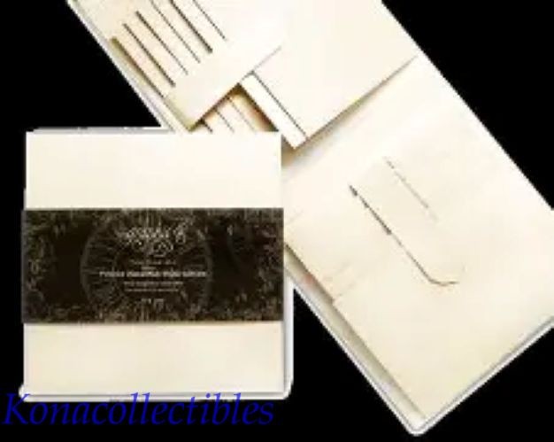 Graphic 45 Staples Trifold Waterfall Folio Album IVORY 7.5 x 7.5″ Magnetic