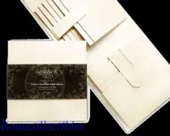 Graphic 45 Staples Trifold Waterfall Folio Album IVORY 7.5 x 7.5″ Magnetic