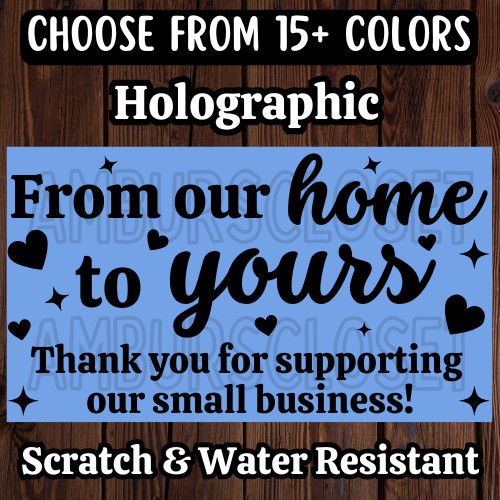 50 SUPPORT SMALL BUSINESS STICKERS 2.25″ LABELS SEALS SHOP THANK YOU HOME LOVE