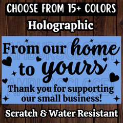 50 SUPPORT SMALL BUSINESS STICKERS 2.25″ LABELS SEALS SHOP THANK YOU HOME LOVE