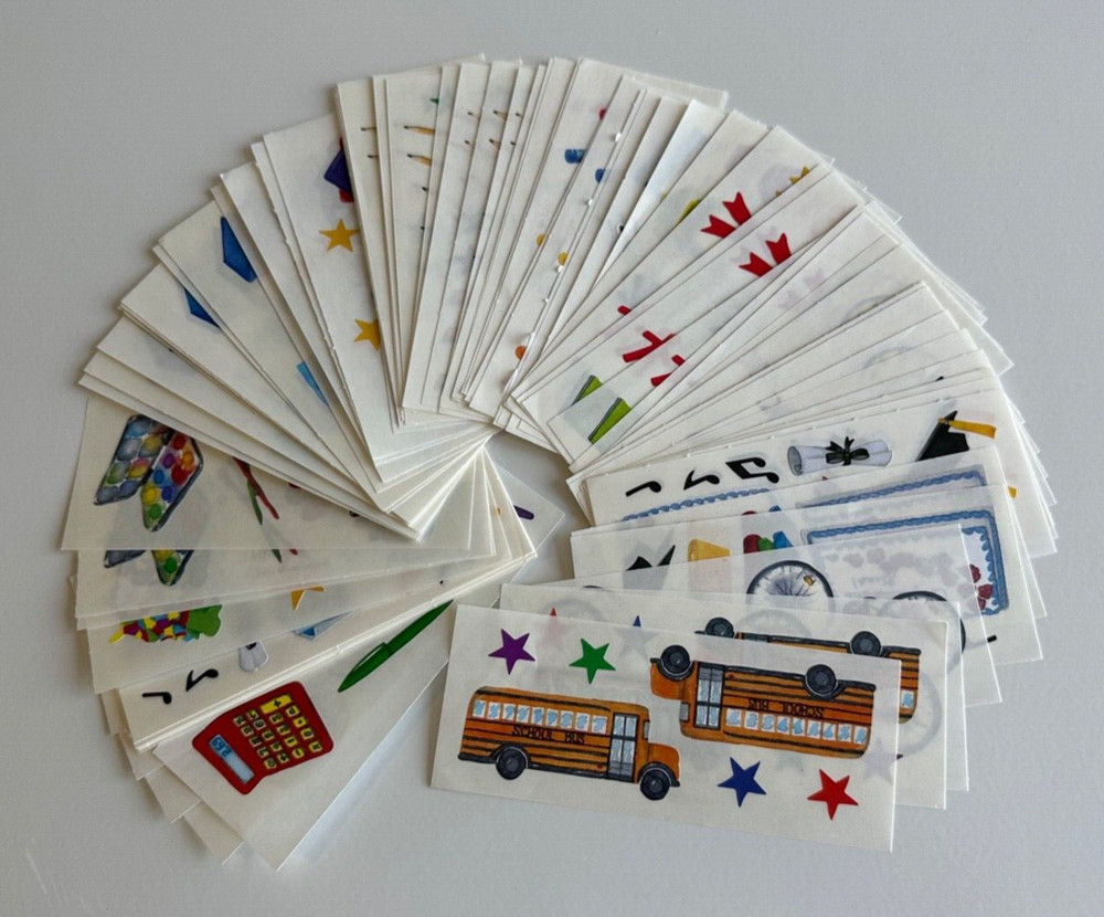 *UPDATED* Vintage Creative Memories SCHOOL Stickers ~ You Pick ~ New + Unused