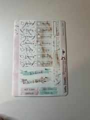 Happie Scrappie Planner Sticker Kit