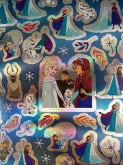 Disney Elsa Frozen 150 Stickers Kids Puffy Glitter Foil Glossy Sticker Book 3+