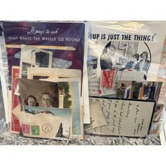 Vintage Ephemera: 1lb Mystery Bags for Paper Collage, Junk Journal, Scrapbooking