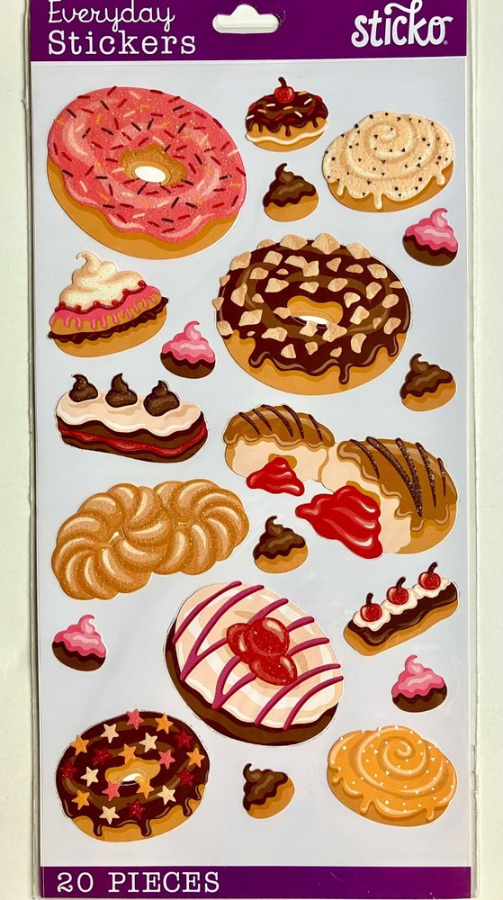 Jolee, Sticko & The Paper Studio Stickers, SWEET TREATS & More Theme, YOU PICk