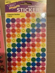 LOT VINTAGE 80s 90s SANDYLION + more STICKERS PACKS STRIPS Mix Prismatic