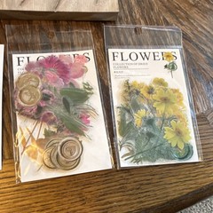 Dried Flowers Sticker Pack, Multicolor Flowers & Plants/Variety of Colors