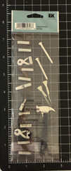 Jolee’s Boutique Title Waves HANDYMAN Hammer Nails Dimensional Stickers Father