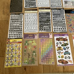 Lot Of 18 NOS Vintage Pkgs Of Stickers Asst Brands + Themes #5