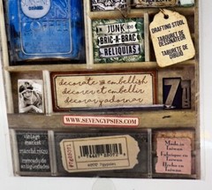 7Gypsies® Architextures™ Treasures, Vintage Drafting Stool Embellishment 7g25071