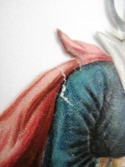 Crazy Vintage English Die Cuts of Clown & Jester w/ Unusual Costumes *