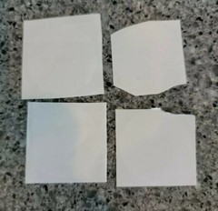 Set of 4 Vintage 80s Stickers Scratch & Sniff Smurfs smurf peyo stick ons scent