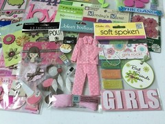 *TEEN GIRL* Scrapbook Lot~ K & Co, Paper Bliss, Jolee’s Stickers ~26 Packs NEW