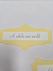Creative Memories Set Of 11 Baby Title Scrapbook Die Cuts Blue Yellow Green