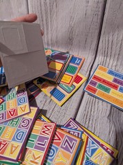 Multicolor Scrapbooking Chipboard Lot Alphabet Letters Numbers Words