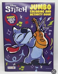 Stitch Mini Journal, Activity Set, Coloring Book, Crayons, Pens & Sticki Rolls