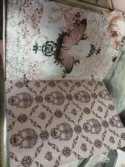Gothic Love Junk Journal Scrapbook USA Seller