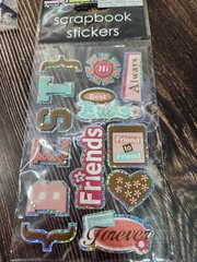 Scrapbooking Stickers Girlfriend Theme Lot of 13 Packages (#4) women besties