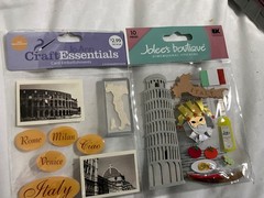 Jolee’s Boutique ITALY Dimensional Scrapbook Stickers ~ Leaning Tower of Pisa