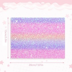 6PCS Colorful Ironing Paper For Kids Art Projects And Sewing