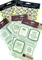 NEW! Mixed Lot Scrapbooking Stickers! 5 Packages!