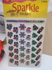 Vintage Christmas Sparkle Stickers TREND Enterprises Sensational