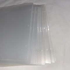 Tim Holtz Storage Studios Clear Stamp Storage Binder Refills 8/Pkg 8 1/2″ x 7″
